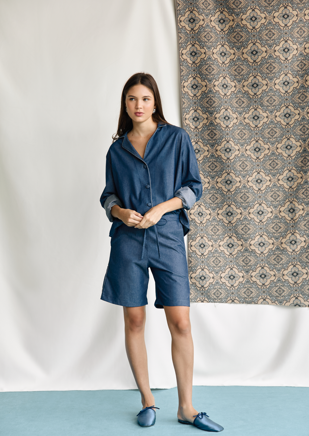 DENIM INDIGO SET