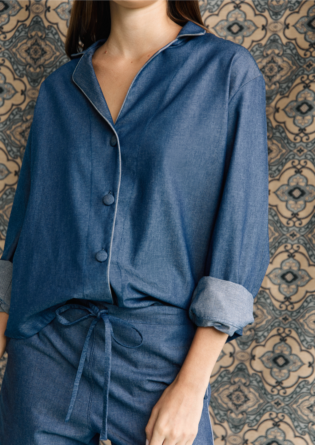 DENIM INDIGO SET